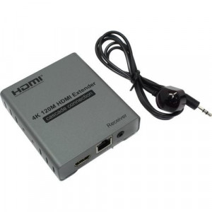 ORIENT VE048-RX, HDMI IP Receiver, дополнительный приемник для комплекта VE048, 1080p@60Hz, 4K@30Hz/ 1080p@60Hz, ИК-передатчик в комплекте, питание от внешнего БП 5В/1А, метал.корпус (31038)