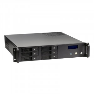 Exegate EX279753RUS Серверный корпус Exegate Pro 2U480-HS06 <RM 19",  высота 2U, глубина 480, БП 500ADS, 6xHotSwap, USB>