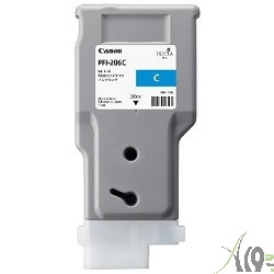 PFI-206C  5304B001 Картридж Canon для iPF6400/6450, Cyan