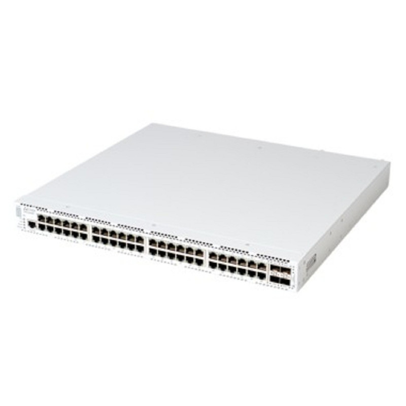 ELTEX MES2448P Ethernet-коммутатор 48 портов 10/100/1000BASE-T (PoE/PoE+), 4 порта 1000BASE-X/10GBASE-R, L3, 2 слота для модулей питания