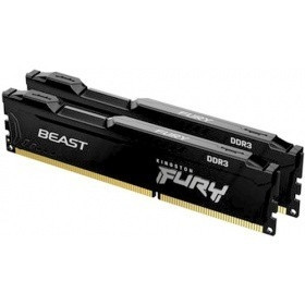 Kingston DRAM 16GB 1600MHz DDR3 CL10 DIMM (Kit of 2) FURY Beast Black KF316C10BBK2/16