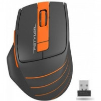 A-4Tech Мышь Fstyler FG30  ORANGE серый/оранжевый оптическая (2000dpi) беспроводная USB [1147562]