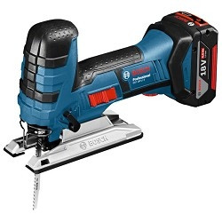 Bosch GST 18 V-LI S Лобзик [06015A5100] { 18 В, 2700 ход/мин, 2.4 кг, без АКК и ЗУ, скобовидная рукоятка }