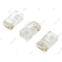 5bites Коннектор US005A RJ-45 8p8c, зол.напыление 1шт