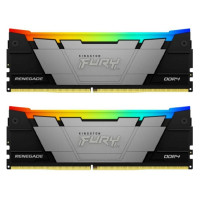 Память оперативная/ Kingston 16GB 4000MHz DDR4 CL19 DIMM (Kit of 2) FURY Renegade RGB