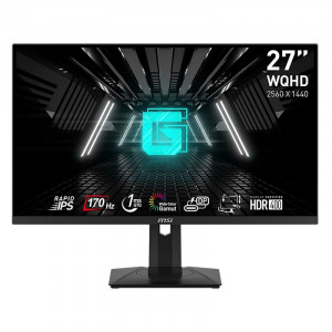 MSI Optix 27" G274QPF E2 {IPS 2560x1440 180Hz 1ms 10bit(8bit+FRC) 178/178 400cd 1000:1 2xHDMI2.0 DisplayPort1.4 USB-C(15W) HAS Pivot VESA} [9S6-3CC29H-270]
