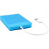 AgeStar Внешний корпус 2.5" SATA HDD/SSD AgeStar SUBCP1 (BLUE) USB2.0, пластик, синий, безвинтовая конструкция (10612)