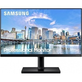LCD Samsung 23.8" F24T450FQI Black с поворотом экрана {IPS, 1920x1080, 75Hz, 4 ms, 178°/178°, 250 cd/m, 1000:1, +HDMI, +DP, +USBx2 }
