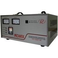 Ресанта АСН-10 000/1-ЭМ 63/1/8 Стабилизатор {220В±2%, Габариты 400х323х183, Вес 24 кг}