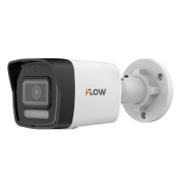 iFLOW F-IC-1142CM(2.8mm) Eco 4Мп уличная цилиндрическая IP-камера с гибридной Smart-подсветкой и встроенным микрофоном