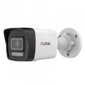 iFLOW F-IC-1142CM(2.8mm) Eco 4Мп уличная цилиндрическая IP-камера с гибридной Smart-подсветкой и встроенным микрофоном