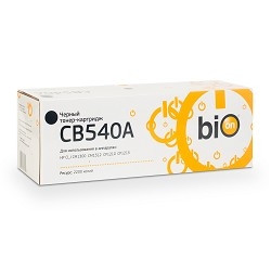 Bion CB540A Картридж для HP CLJ CM1300/CM1312/CP1210/CP1215/CP1525/CM1415 Bk  2200 страниц   с чипом  [Бион]