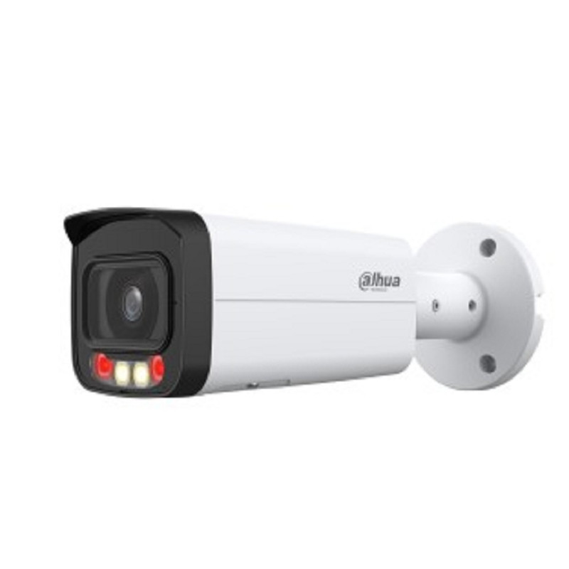 DAHUA DH-IPC-HFW2249TLP-S-PV-0280B Уличная цилиндрическая IP-видеокамера Smart Dual Light с ИИ 2Мп, 1/2.8” CMOS, объектив 2.8мм, видеоаналитика, ИК до 30м, LED до 30м, IP67, корпус: металл