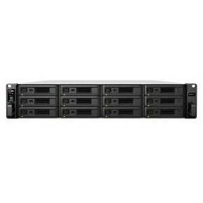 Synology RS3621xs+ (Rack2U) 8C2,1Ghz/8Gb (64)/RAID0,1,10,5,6/upto12HP HDDs SATA(3,5"or2,5")upto 36 with 2xRX1217RP/2xUSB/4GE+2x10GE/2xPCIe/iSCSI/2xIPcam(upto90)/2xRPS/no rail/5YW 