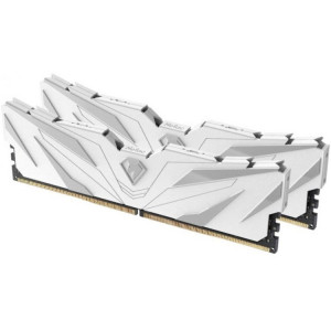 Модуль памяти DDR4 Netac Shadow II 32GB (2x16GB) 3200MHz CL16 1.35V / NTSWD4P32DP-32W / White / with radiator