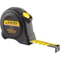 Рулетка STAYER "MASTER" "AUTOLOCK", корпус с резиновым напылением, автостоп, 5мх19мм [2-34126-05-19_z01]
