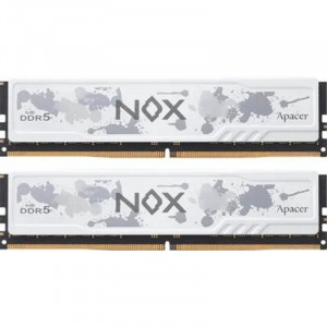DDR5 DIMM 6200-40 2048x8 32GB 1.35V OC NOX White DDR5 w/HS RP-K2 AH5U32G62C532MWAA-2