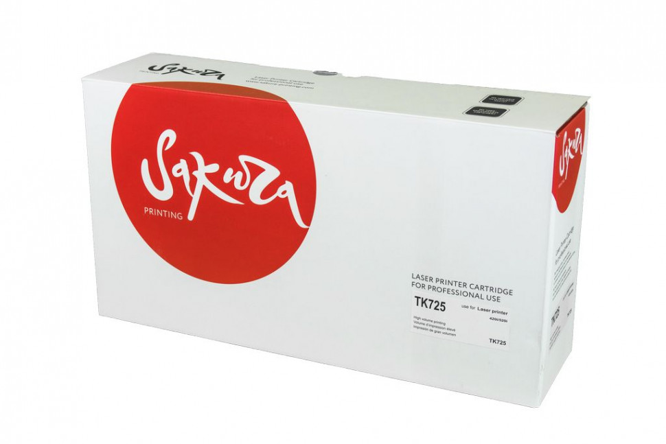 TK-725 Картридж Sakura для Kyocera TASKalfa 420i/520i, черный, 34 000 к.