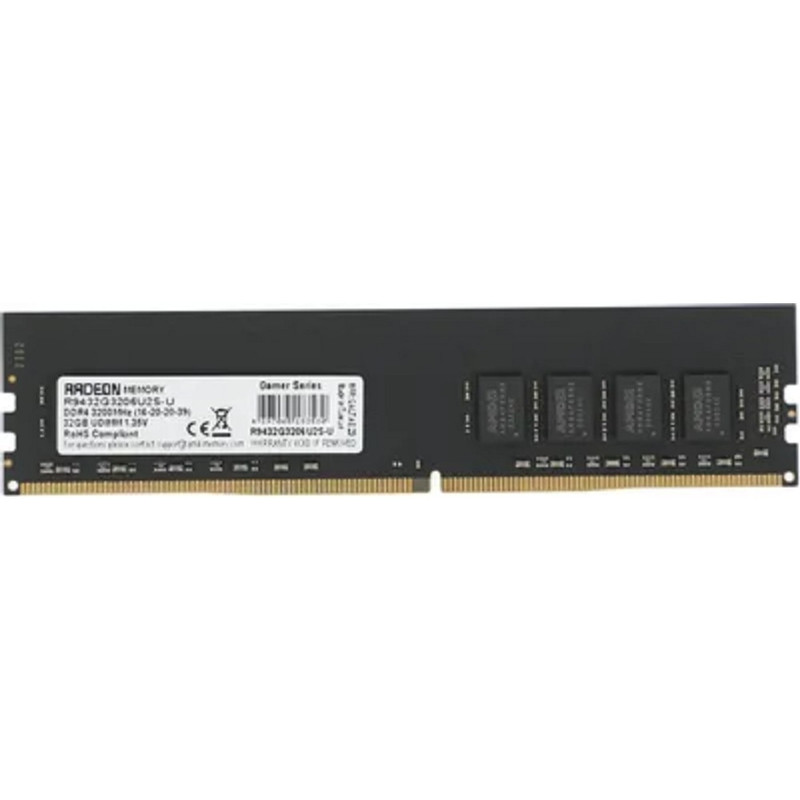 AMD DDR5 32GB 3200 MT/s R9432G3206U2S-U AMD DDR5 32GB 3200 MT/s R9432G3206U2S-U
