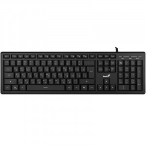 Клавиатура Genius SlimStar 820, {Черный, проводная, USB, 104 клавиши} [31310055402]