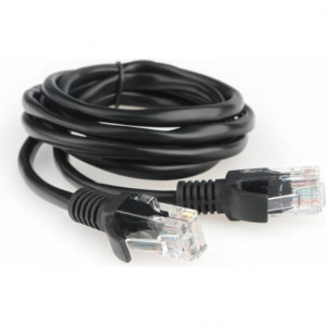Гарнизон PC-UTP-5e-1.5-BK кат.5e, 1.5м, Патч-корд UTP литой, многожильный (чёрный)