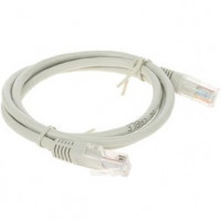 Cablexpert Патч-корд медный UTP PP10-1M кат.5, 1м, литой, многожильный (серый) Cablexpert Патч-корд медный UTP PP10-1M кат.5, 1м, литой, многожильный (серый)