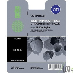 C13T10514A10/C13T07314A10  _CACTUS Картридж CACTUS  CS-EPT0731 для Epson Stylus С79/ C110/ СХ3900/ CX4900/ CX5900/ CX7300/ CX8300/ CX9300, черный, 11.0 мл