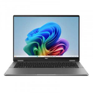 ASUS VivoBook Flip 14 TP3407SA-QL055W [90NB14Y1-M00690] Matte Gray 14" {WUXGA OLED Touch Ultra 7 256V(2.2Ghz)/16384Mb/1024PCISSDGb/Intel Arc graphics/Win11Home}