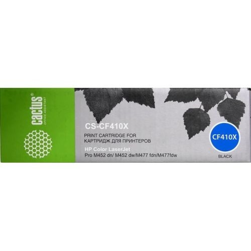 Cactus CF410X Тонер Картридж Cactus CS-CF410X черный 