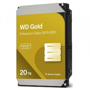 Жесткий диск Western Digital 3.5&quot; 20TB WD202KRYZ Gold SATA3, Cache 291MB, 7200 rpm