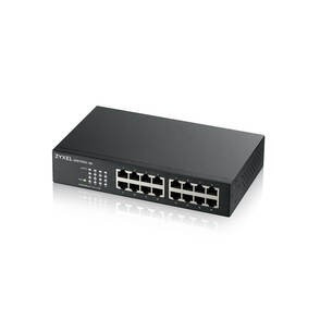 ZYXEL GS1100-10HP-EU0102F PoE+ коммутатор  GS1100-10HP, 8xGE PoE+, 2xSFP, настольный, бесшумный, бюджет PoE 130 Вт