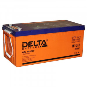 Delta GEL 12-200 (200 А\ч, 12В) свинцово- кислотный аккумулятор  