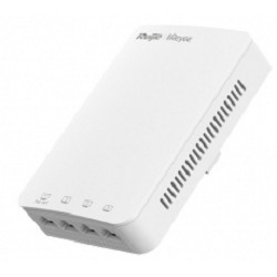 Ruiji Reyee RG-RAP1200(P) AC1300 Dual Band Wall Access Point, 867Mbps at 5GHz + 400Mbps at 2.4GHz, 4 10/100base-t Ethernet port, 1uplink port,support  802.11a/b/g/n/ac Wave1/Wave2