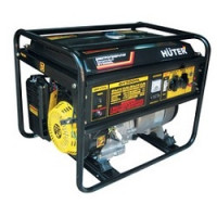 Huter DY5000L 64/1/5 Электрогенератор {четырехтактный, 4000Вт, 220В/50Гц, 80Дб, принудительное охлаждение, бак 22 л, расход бензина 374 г/кВтч, расход масла 6,8, габариты700х535х570 вес 70 кг}