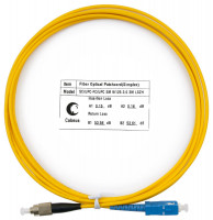 Cabeus FOP(s)-9-SC-FC-3m Шнур оптический simplex SC-FC 9/125 sm 3м LSZH Cabeus FOP(s)-9-SC-FC-3m Шнур оптический simplex SC-FC 9/125 sm 3м LSZH