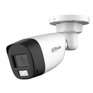 DAHUA DH-HAC-HFW1200CLP-IL-A-0360B-S6 Уличная цилиндрическая HDCVI-видеокамера с интеллектуальной двойной подсветкой 2Мп, объектив 3.6мм, ИК 20м, LED 20м, IP67, корпус: металл, быстрый монтаж