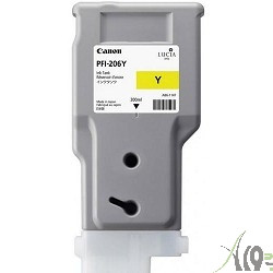 PFI-206Y  5306B001 Картридж Canon для iPF6400/6450, Yellow