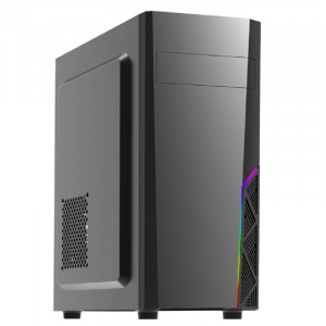 Корпус MidiTower Zalman T8 black (ATX, без БП, RGB, 2xUSB2.0 Type-A + USB3.2 Type-A) (Zalman T8)