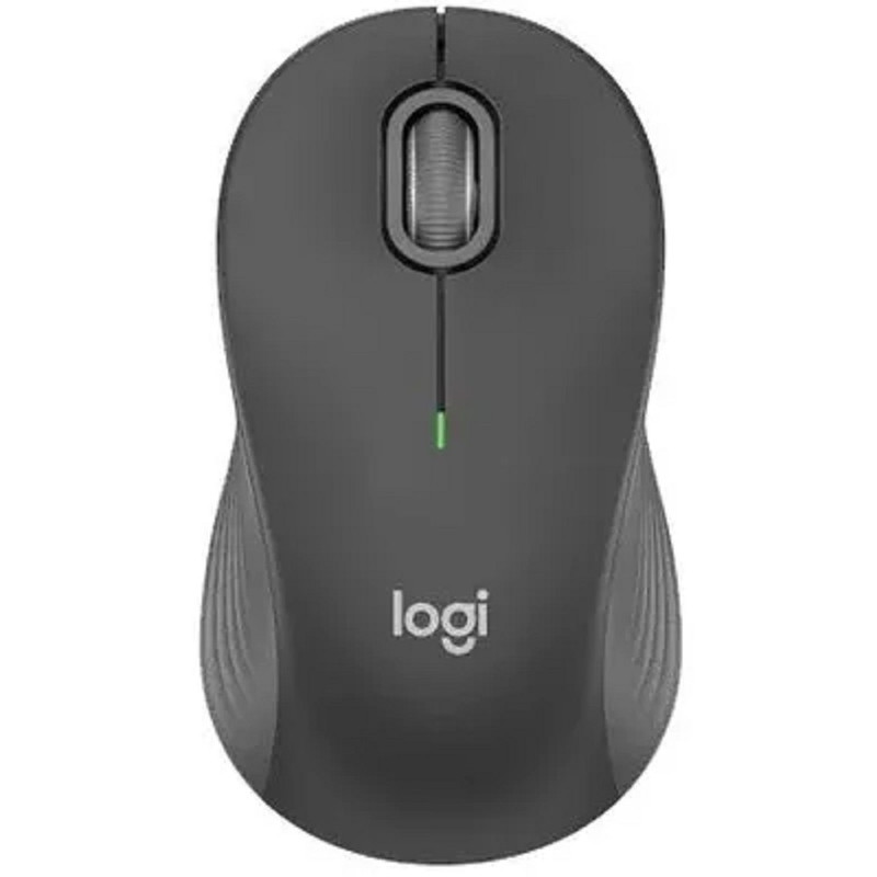 Мышь Logitech M550, оптическая, беспроводная, USB, темно-серый и серый [910-007190]