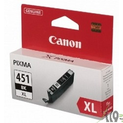 Canon CLI-451XLBK  6472B001 Картридж для PIXMA iP7240, MG5440, 6340, Черный, 4425стр.