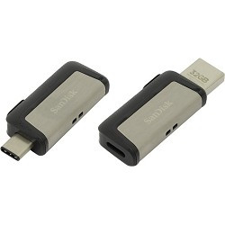 SanDisk USB Drive 32Gb Ultra Dual SDDDC2-032G-G46 {USB3.0, Black}  