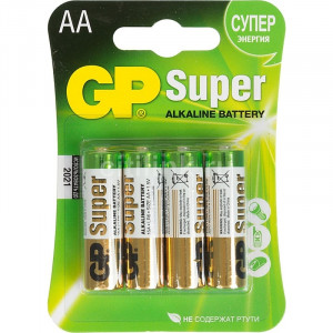 GP Super Alkaline 15A-B40 LR6, 40 шт. AA    