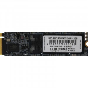 AMD SSD R3MP40512G8 M.2 2280 512GB PCIe Gen4x4 with NVMe