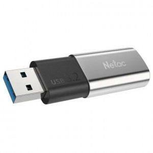 Netac USB Drive 128GB US2 <NT03US2N-128G-32SL>, USB3.2, Solid State Flash Drive,up to 530MB/450MB/s