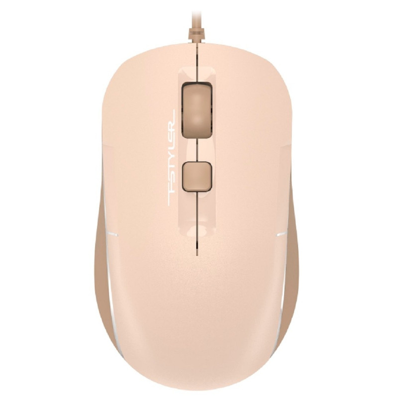 Мышь A4Tech Fstyler FM26 серебристый оптическая (1600dpi) USB (4but)