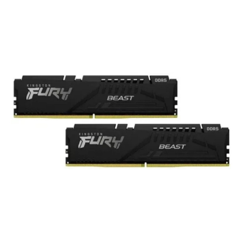 Память DDR5 2x32GB 5200MHz Kingston KF552C36BBEK2-64 Fury Beast Black Expo RTL Gaming PC5-41600 CL36 DIMM 288-pin 1.25В kit single rank с радиатором Ret Память DDR5 2x32GB 5200MHz Kingston KF552C36BBEK2-64 Fury Beast Black Expo RTL Gaming PC5-41600 CL36 DIMM 288-pin 1.25В kit single rank с радиатором Ret