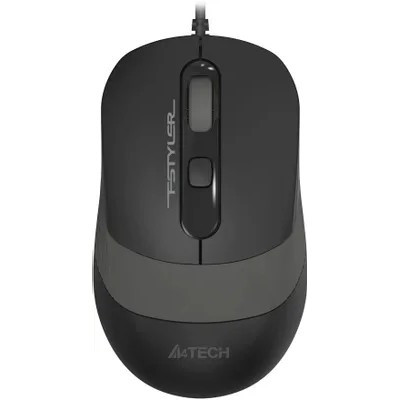Мышь компьютерная A4Tech Fstyler FM10ST серый 1600dpi silent USB/4but