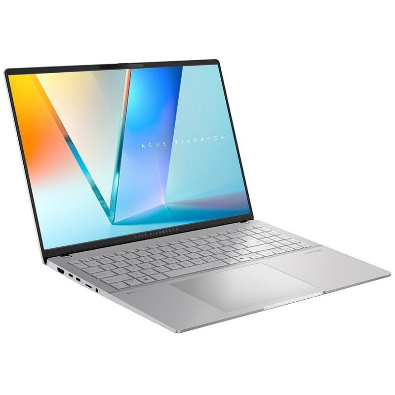 ASUS Vivobook S 16 M5606KA-RI035 [90NB1593-M00160] Cool Silver 16" {3K/OLED Ryzen AI 7 350/24GB/SSD1TB/AMD Radeon/Backlit/DOS}