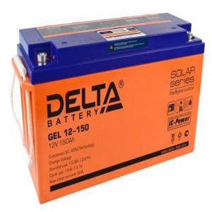 Delta GEL 12-150(120 А\ч, 12В) свинцово- кислотный аккумулятор  