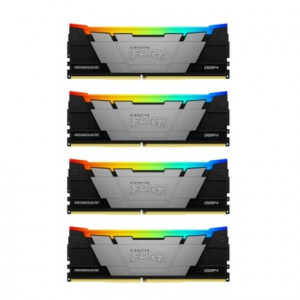 Память оперативная/ Kingston 128GB3200MT/s DDR4 CL16DIMM (Kit of4)FURYRenegadeRGB